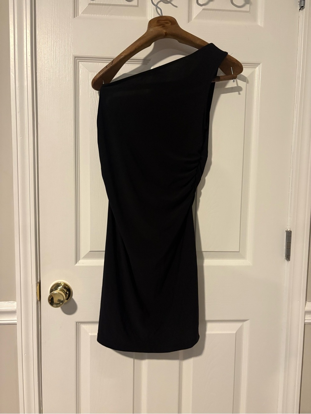 adidas One-Shoulder Black Sheath Dress
